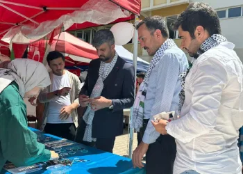 Eskişehir'de Filistin halkı için hayır pazarı düzenlendi