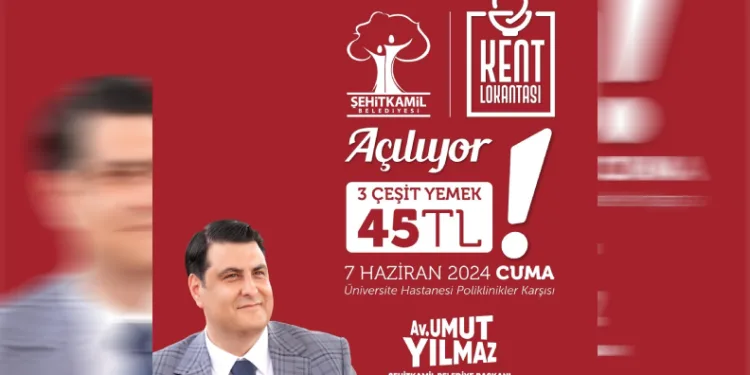 Şehitkamil ilk kent lokantasını açıyor