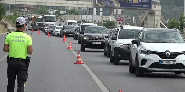 Bursa’da radarla hız denetimi