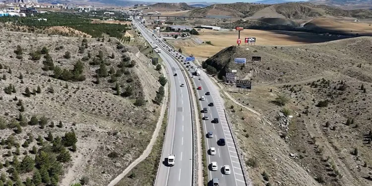 43 ilin geçiş noktası dronla görüntülendi