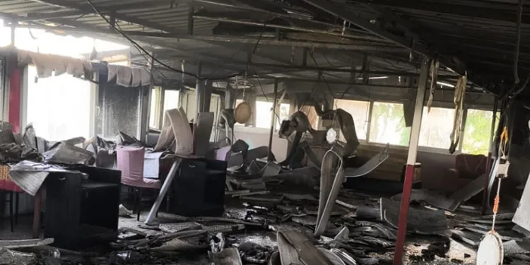 Tarsus’ta restoranda yangın