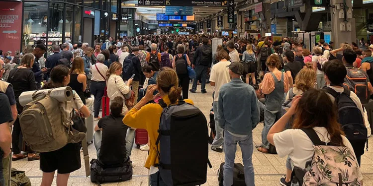 Fransa’da yüksek hızlı tren ağına sabotaj saldırıları