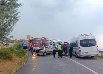 Denizli’de zincirleme kaza: 9 yaralı