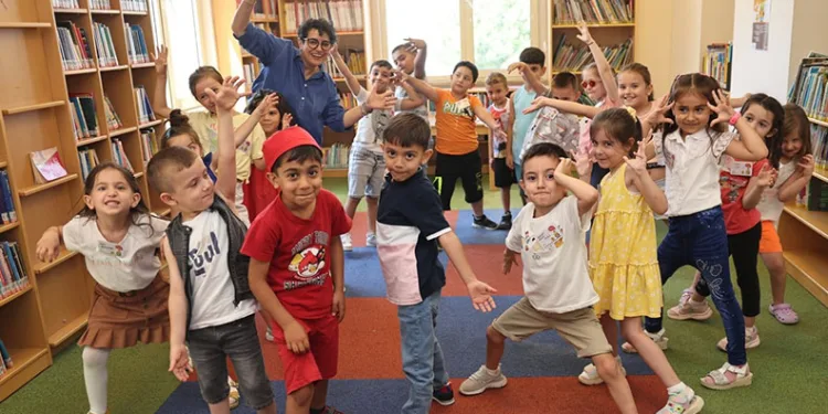 Yaz tatilini Nilüfer’in kütüphanelerinde geçiriyorlar
