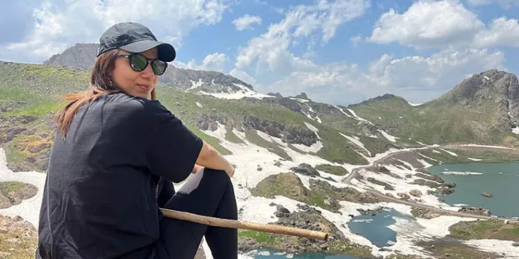 Filistinli turist Yüksekova doğasına hayran kaldı