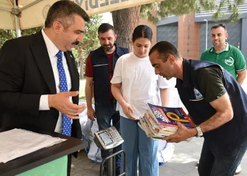 Yıldırım’da eski kitaplar değerlendiriliyor