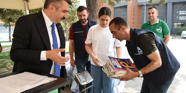 Yıldırım’da eski kitaplar değerlendiriliyor