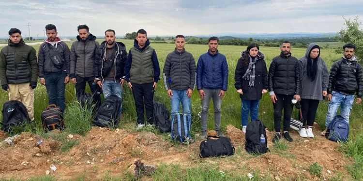 Edirne’de bir haftada 282 kaçak göçmen ve 5 organizatör yakalandı