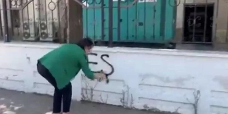 DEM Parti Batman Milletvekili Valilik duvarına “önce Kürtçe” “önce dil” yazdı