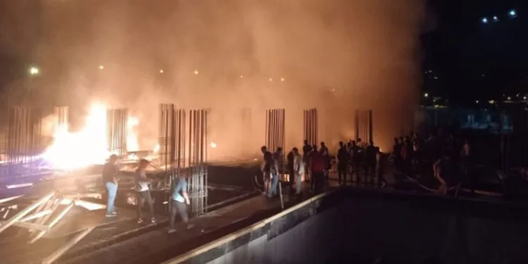 Şırnak Bölge Hastanesinde yangın çıktı