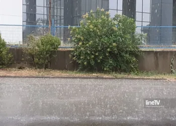 Bursa’da beklenen sağanak yağmur başladı