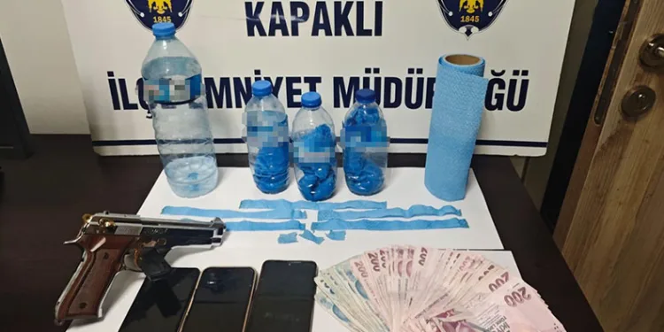 Kapaklı’da uyuşturucu operasyonu: 2 gözaltı