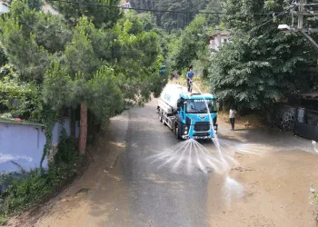 Yıldırım’da yağmur mesaisi