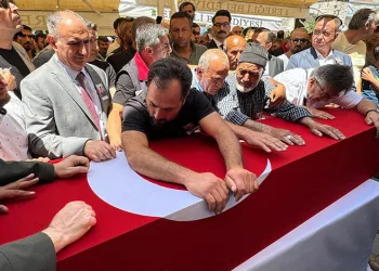 Konyalı şehit son yolculuğuna uğurlandı