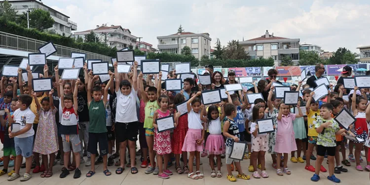 Yaz Spor Okulları’nda ilk dönem tamamlandı