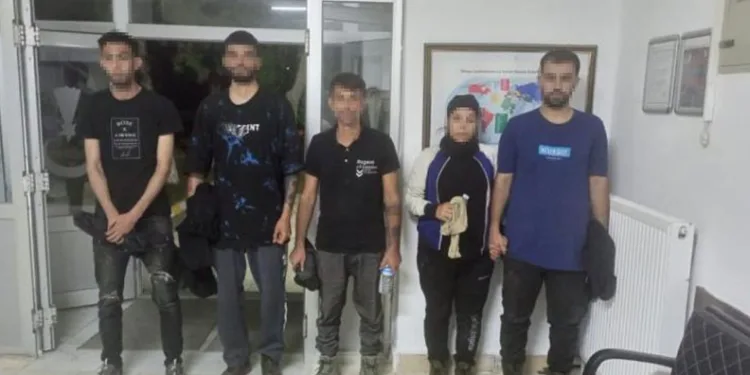 Yurt dışına kaçmaya çalışan göçmenlere izin verilmedi
