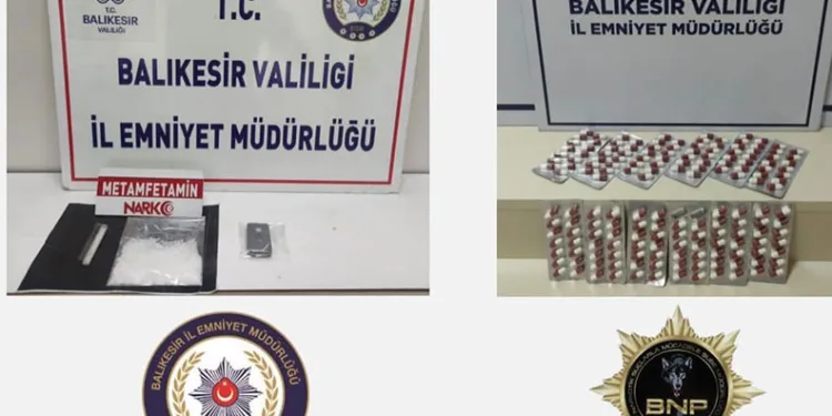 Bandırma ve Edremit’te uyuşturucu operasyonu