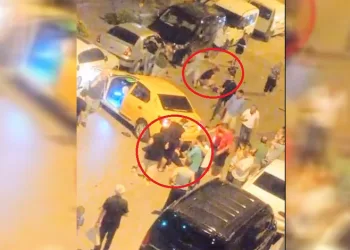Bursa’da ticari taksi ile motosiklet çarpıştı, 2 yaralı