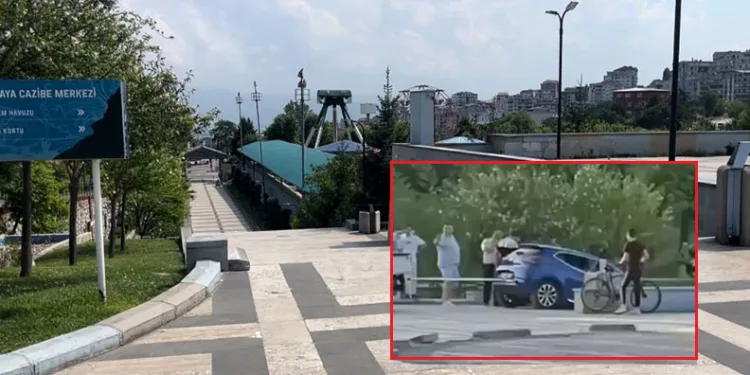 Bursa’da navigasyonu karıştıran merdivenden uçuyor