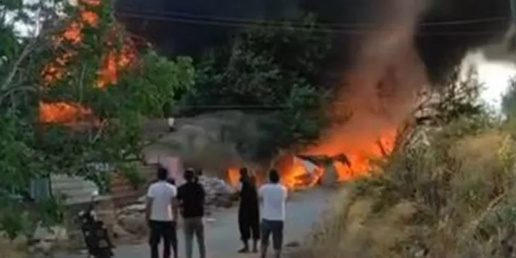 Antalya’da korkutan yangın