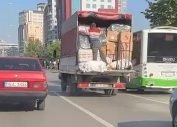 Bursa’da evden eve tehlikeli taşımacılık