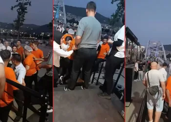 Bursa’da kasiyer ile vatandaş birbirine girdi