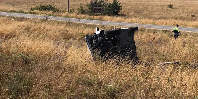 Tekirdağ’da trafik kazası: 1 ölü
