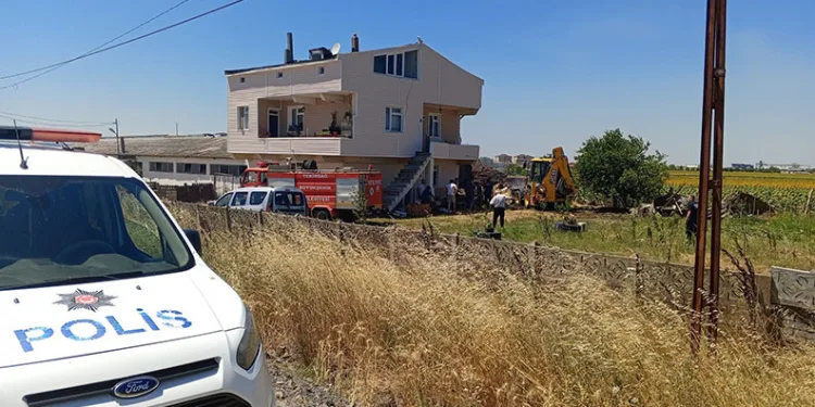 Tekirdağ’da çiftlikte yangın