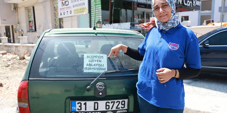 ‘Acemiyim’ yazısıyla korkusunu yendi