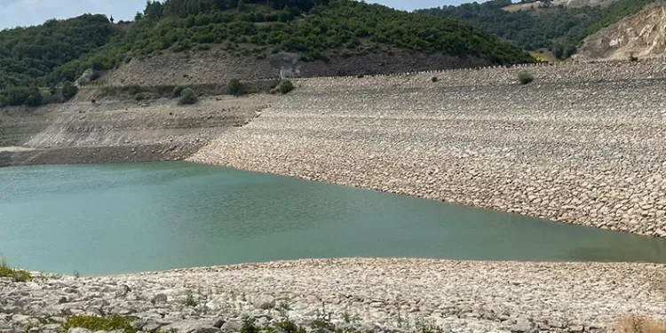 Vezirköprü Sulama Barajı’nda ‘kuraklık’ alarmı