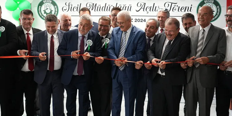 Yenilenen BESOB Sicil Müdürlüğü hizmete açıldı