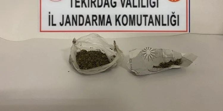 Tekirdağ’da uyuşturucu operasyonu