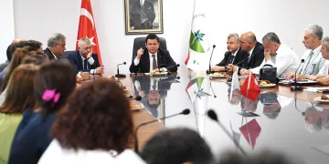 Erkan Aydın’dan birim kurmaylarıyla istişare toplantısı