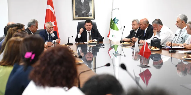 Erkan Aydın’dan birim kurmaylarıyla istişare toplantısı