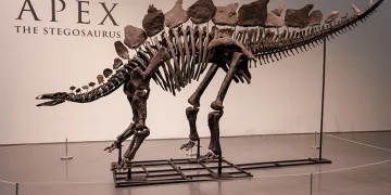 Dinozor iskeleti rekor fiyata satıldı