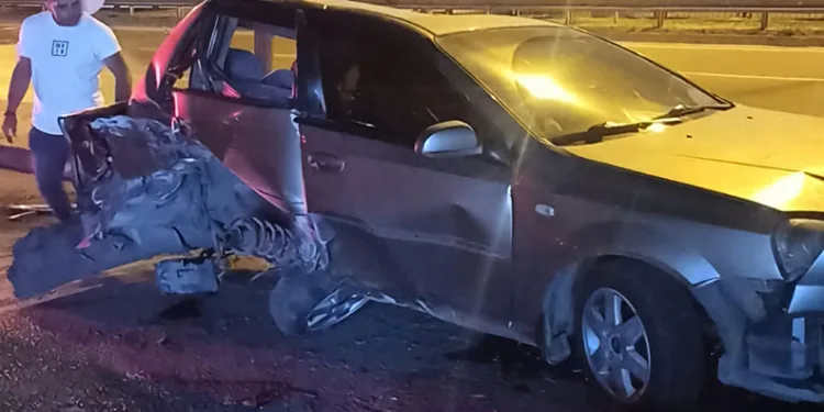 Samsun’da trafik kazası: 2 yaralı