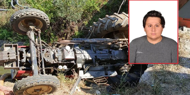 Bursa’da traktör sulama kanalına devrildi: 1 ölü
