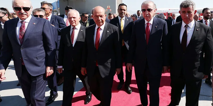 Cumhurbaşkanı Erdoğan, KKTC’de