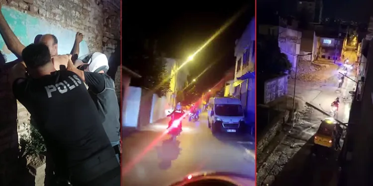 Beyazıt Mahallesi’ne şok baskın, abluka altına alındı