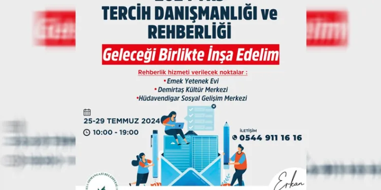 Osmangazi’den tercih yapacak gençlere destek