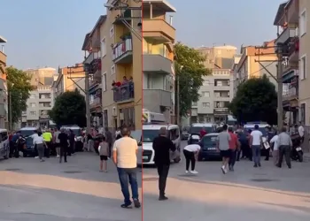 Bursa’da komşular birbirine girdi