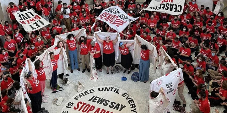 ABD Kongresi’nde İsrail protestosu