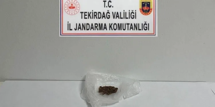 Tekirdağ’da uyuşturucu operasyonlarında 8 gözaltı
