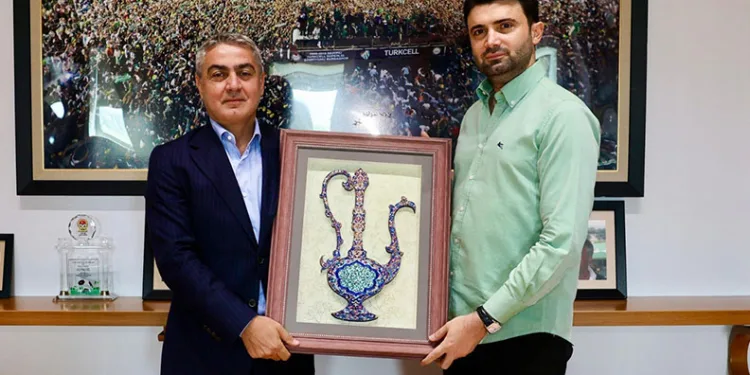 Rahmi Aksoy’dan, Bursaspor’a ziyaret