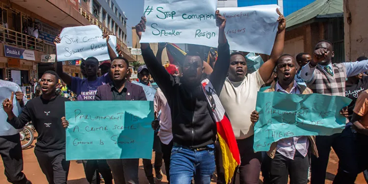 Uganda’daki protestolarda 60 kişi gözaltına alındı