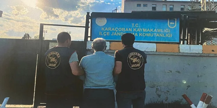 Jandarma cinayet şüphelisini yakaladı