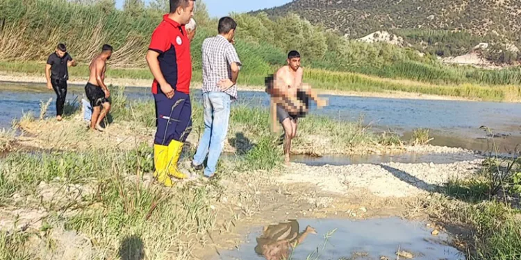 Irmağa giren çocuk, boğularak hayatını kaybetti