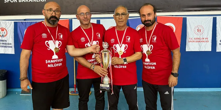 Nilüfer BUGES namağlup şampiyon