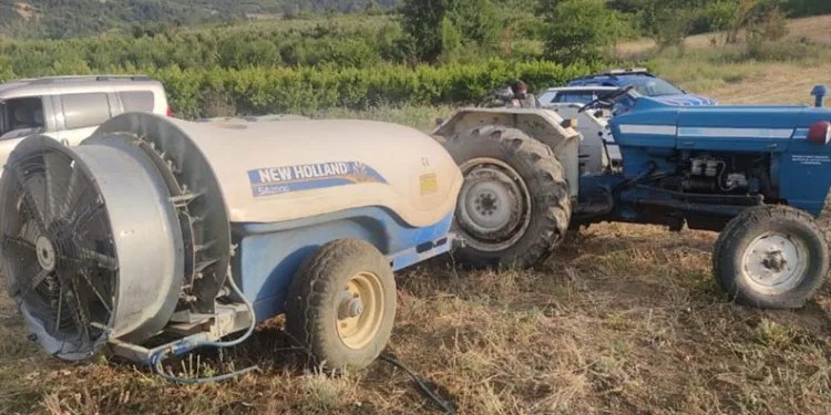 Bursa’da traktörün ezdiği çiftçi ağır yaralandı