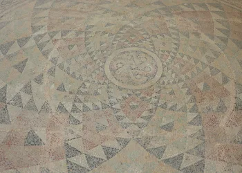 Myrleıa Mozaikleri restorasyon çalışması tamamlandı